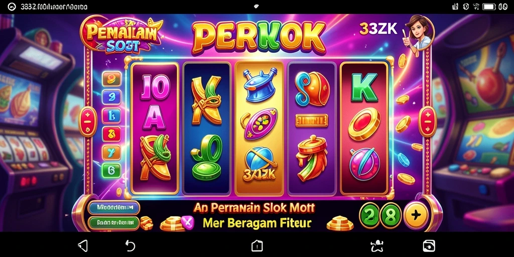 Tampilan menarik dari gameplay slot di 33ZK.