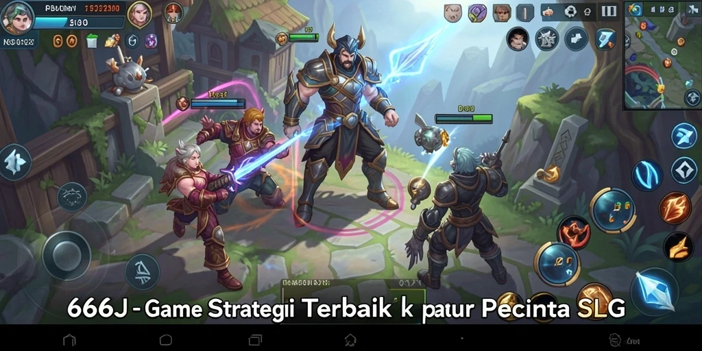 Gameplay menarik dalam 666J dengan strategi mendalam.