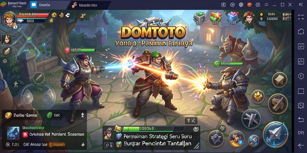 Gambaran menarik gameplay strategis di DOMTOTO.