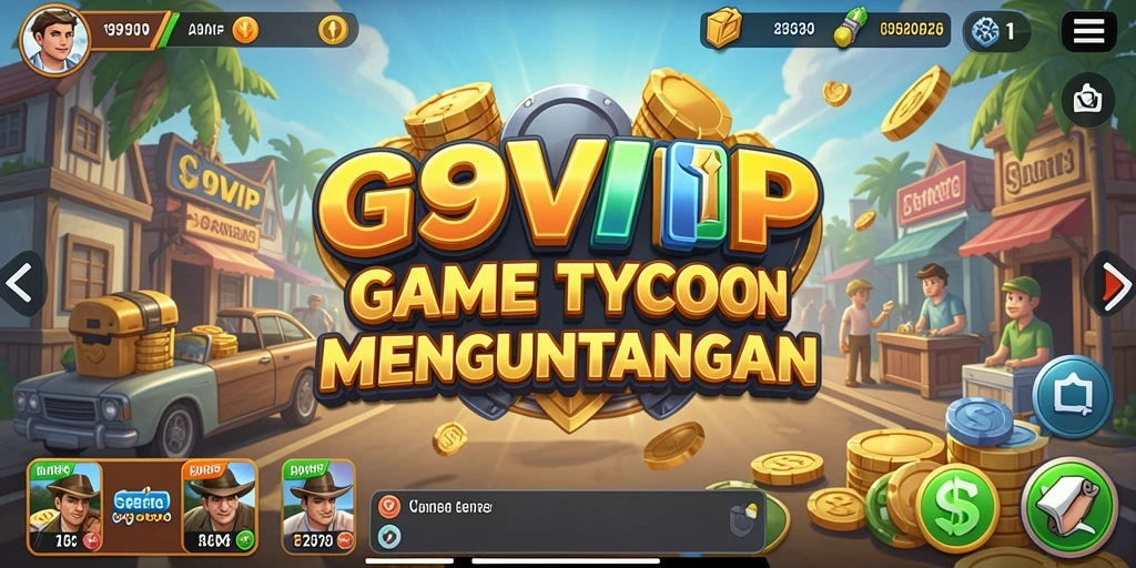 Tampilan gameplay G9VIP yang menarik dan penuh warna.