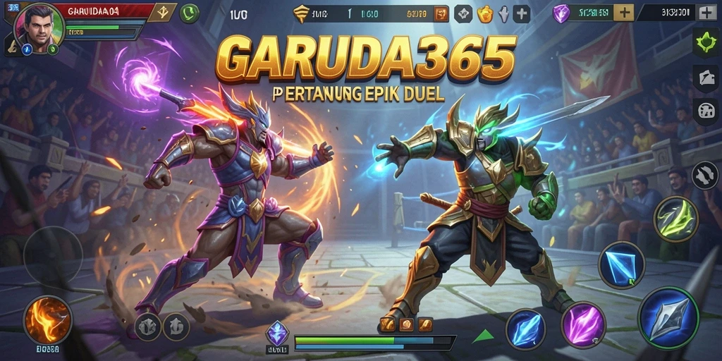 Gameplay seru di <strong>GARUDA365</strong> dengan pertarungan yang mendebarkan.