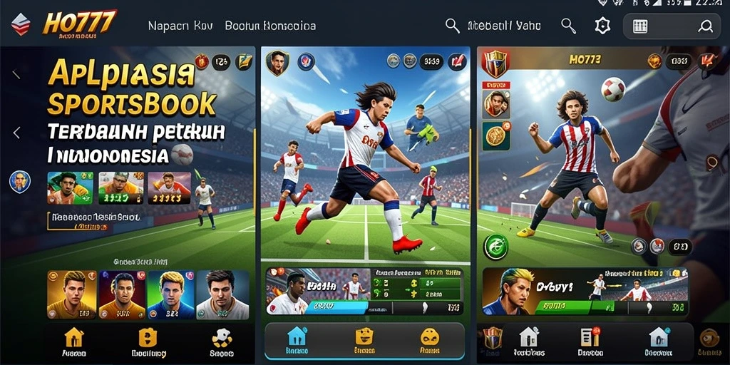 Tampilan gameplay Sportsbook HO777 yang menarik dan dinamis.