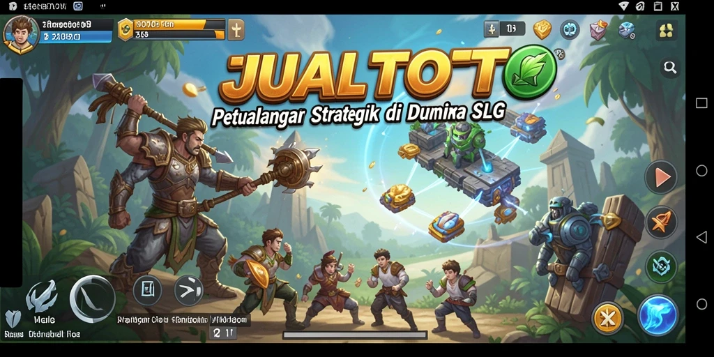 Tampilan gameplay <strong>JUALTOTO</strong> yang memukau dengan elemen strategi yang mendebarkan.