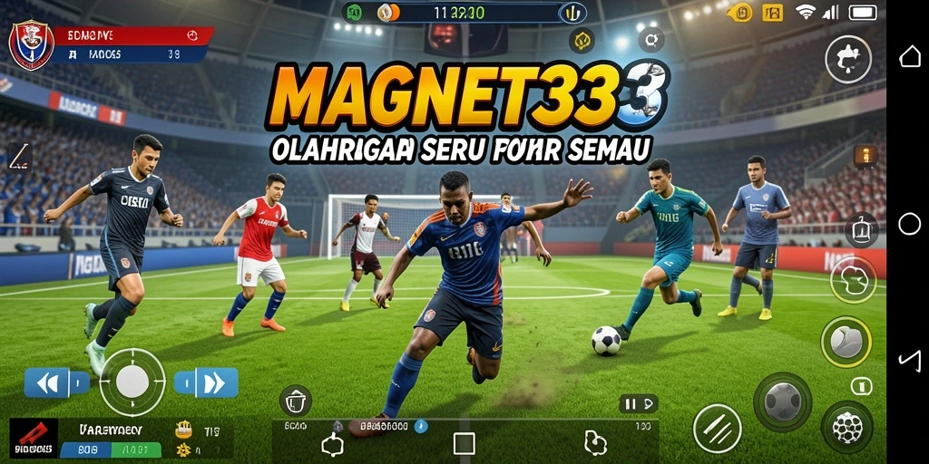 Tampilan dinamis dan seru dari gameplay MAGNET33 yang memikat.