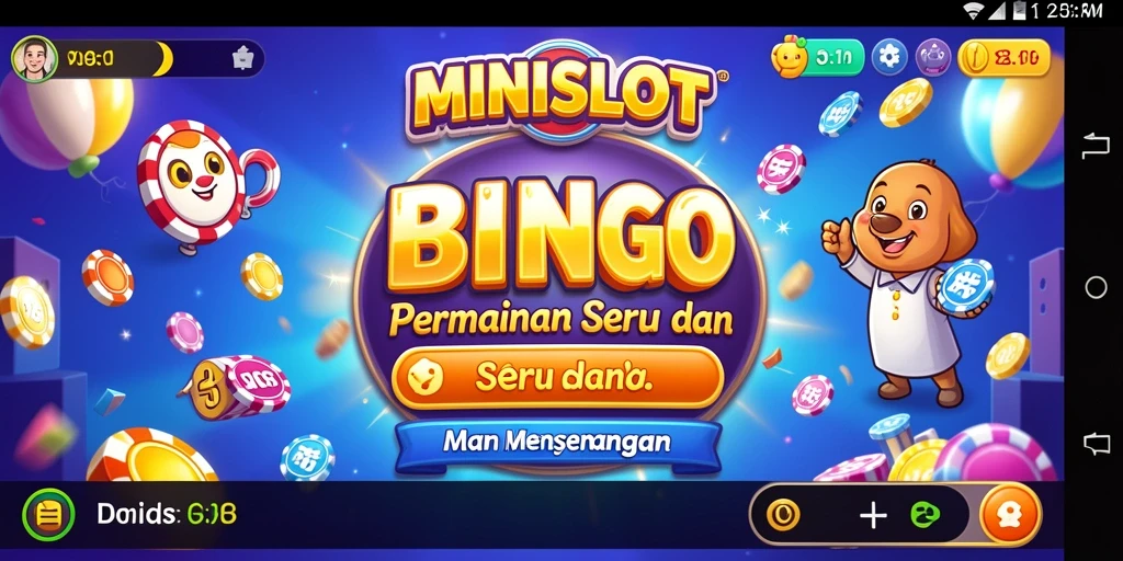 Tampilan gameplay Bingo MINISLOT yang mengasyikkan.