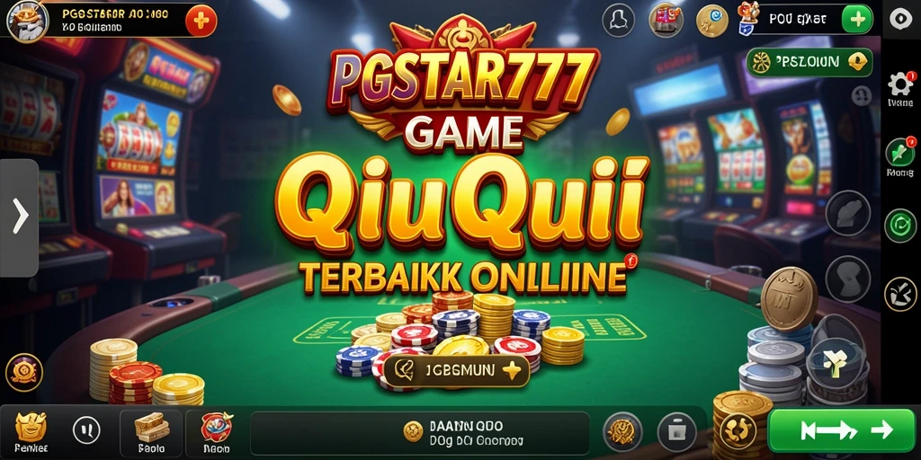 Screenshot gameplay QiuQiu PGSTAR777 yang menampilkan aksi seru.