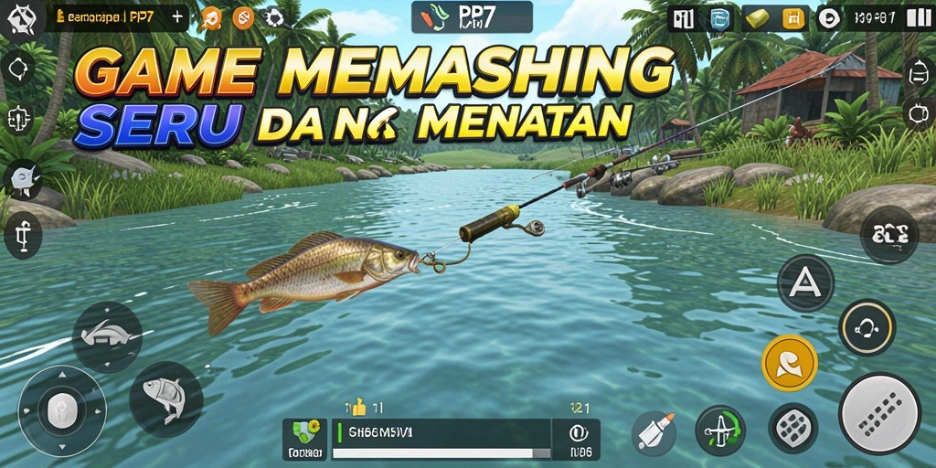 Tangkapan ikan yang spektakuler dalam gameplay PP7