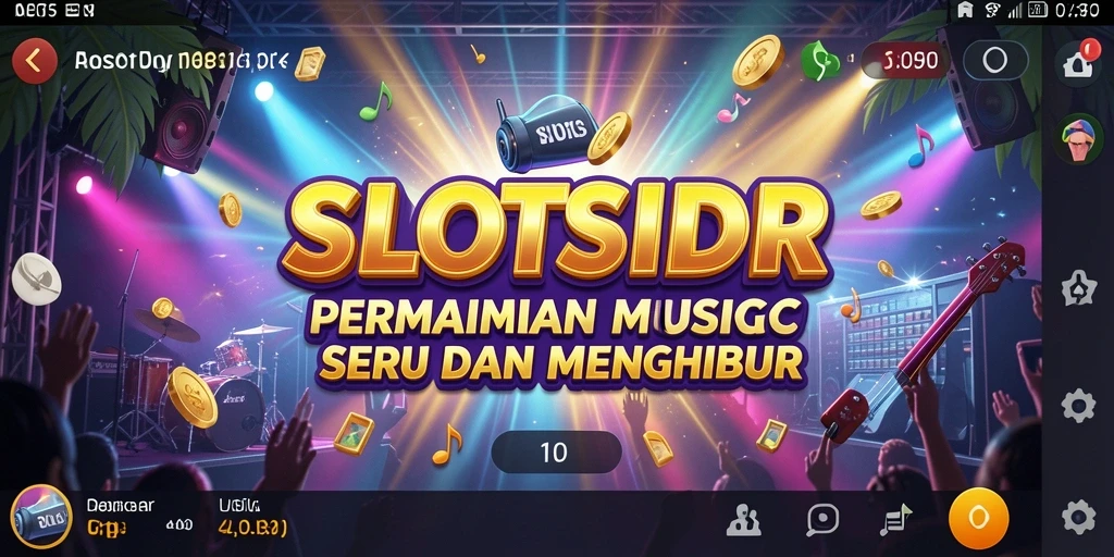 Tampilan gameplay SLOTSIDR yang menarik dan dinamis.